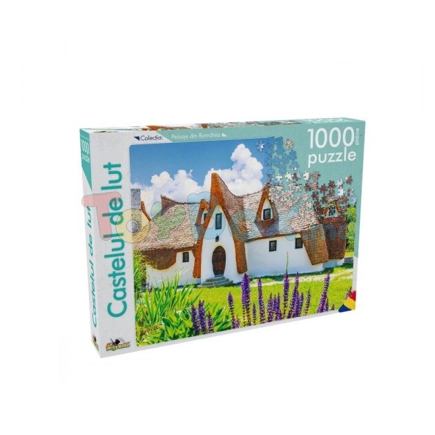 Puzzle Noriel - Peisaje din Romania - Castelul de lut, 1000 piese
