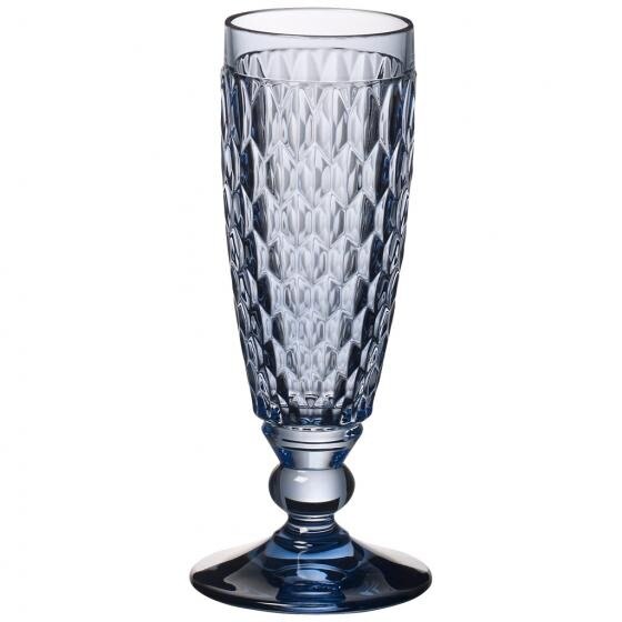 Pahar sampanie 0.15 l, Boston Coloured albastru, Villeroy&Boch
