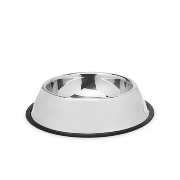Bol pentru Mancare sau Apa pentru Caini sau Pisici, Material Inox, Diametru 15cm Bol pentru Mancare sau Apa pentru Caini sau Pisici, Material Inox, Diametru 15cm