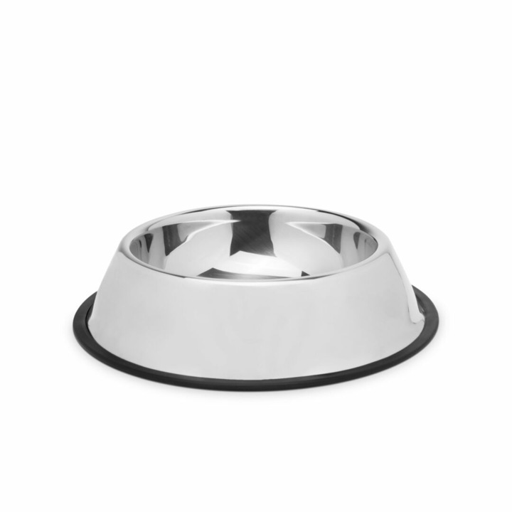 Bol de hranire Skycandle, 15 cm, cromat