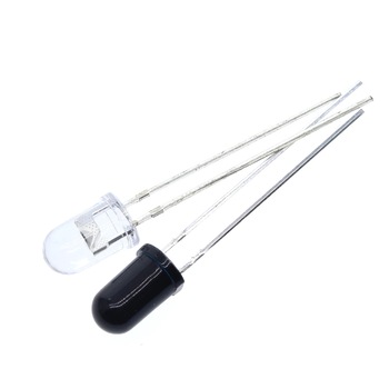 Set de 2 diode Emitator si Receptor cu infrarosu 301A Set de 2 diode Emitator si Receptor cu infrarosu 301A