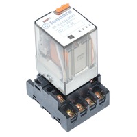 releu industrial 220v - ac  11p cu soclu imagen 2_0_
0