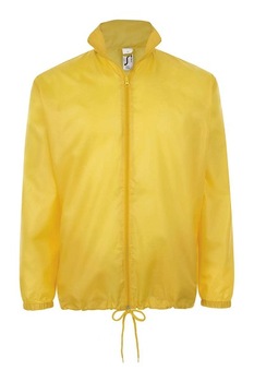 Geaca din fas, de vant si ploaie, galbena, marimea 2xL Geaca din fas, de vant si ploaie, galbena, marimea 2xL