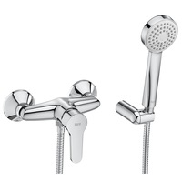 Baterie dus Roca Arola, para dus 80 mm, furtun dus 1.7 m si suport perete