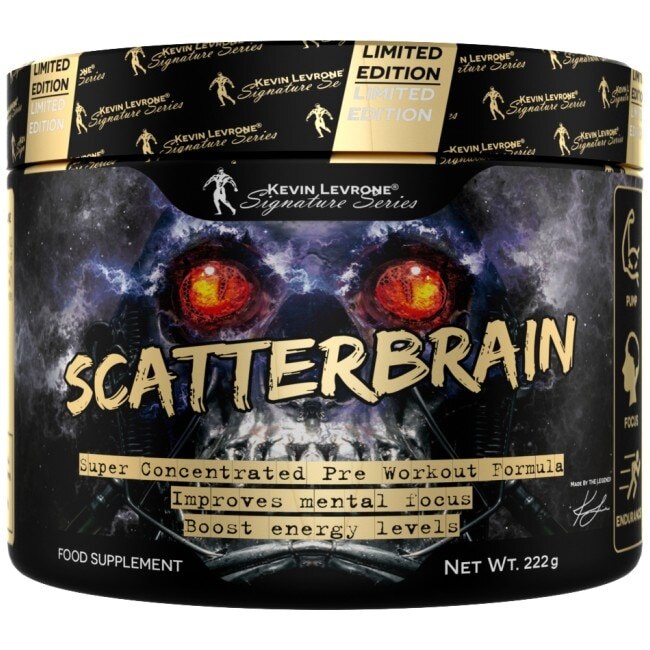 Supliment alimentar Kevin Levrone Black Line / Scatterbrain / Super Concentrated Pre Workout, Каsi, 222 gr