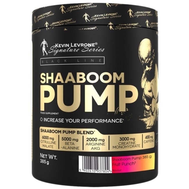 Supliment alimentar Kevin Levrone Black Line / Shaaboom Pump, Lemon, 385 gr