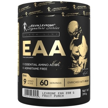 Supliment alimentar Kevin Levrone Black Line / EAA / Essential Amino Acids, Punch de fructe, 390 gr Supliment alimentar Kevin Levrone Black Line / EAA / Essential Amino Acids, Punch de fructe, 390 gr