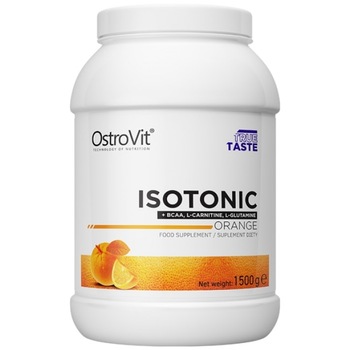 Supliment alimentar OstroVit Isotonic Powder + BCAA L-Carnitine L-Glutamine, Portocale, 1500 gr Supliment alimentar OstroVit Isotonic Powder + BCAA L-Carnitine L-Glutamine, Portocale, 1500 gr