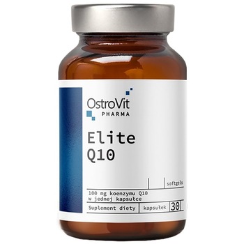 Supliment alimentar OstroVit Elite Q10 100 mg, 30 Gel Capsule Supliment alimentar OstroVit Elite Q10 100 mg, 30 Gel Capsule