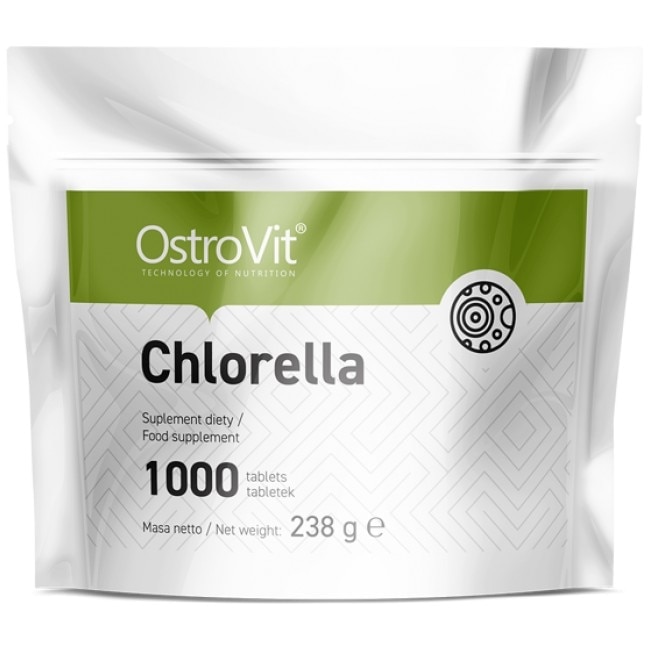 Supliment alimentar OstroVit Chlorella, 1000 Tablete