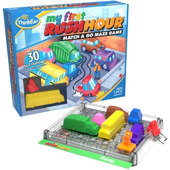 Joc educativ, ThinkFun, My First Rush Hour, Multicolor, + 8 ani Joc educativ, ThinkFun, My First Rush Hour, Multicolor, + 8 ani