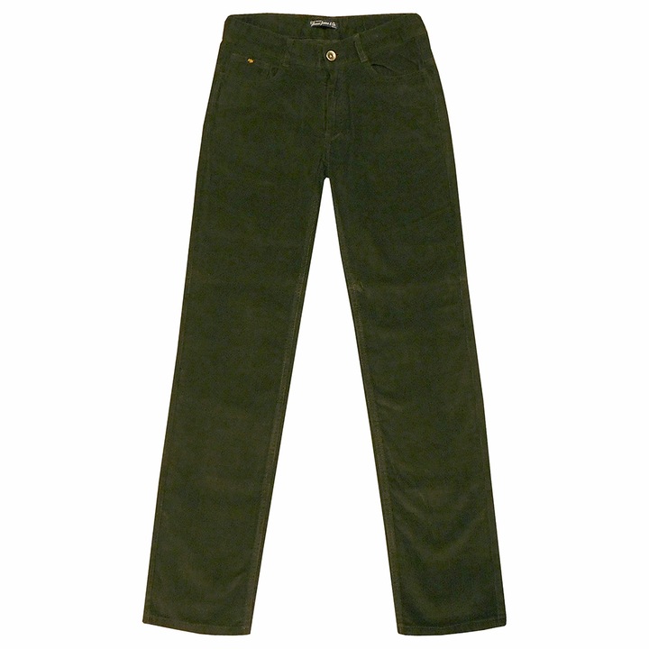 Manai kordbársony hosszúnadrág fiúknak (Méregzöld, 40-es, 158 (13 év))