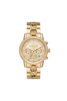michael kors ceas analog cu functii multiple decorat cu cristale auriu imagen 42_0_
0
