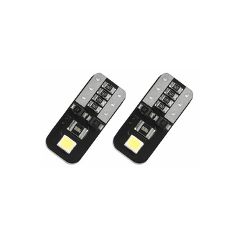 Set 5X Becuri Led T10 Flexzon, 2 SMD, W5W, Canbus, 12V, Pentru Pozitie, Plafoniere, Portbagaj, Lumina Alb 6000k Set 5X Becuri Led T10 Flexzon, 2 SMD, W5W, Canbus, 12V, Pentru Pozitie, Plafoniere, Portbagaj, Lumina Alb 6000k