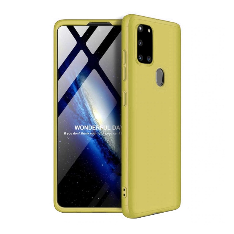 Husa 360 pentru Samsung Galaxy A21S Gold