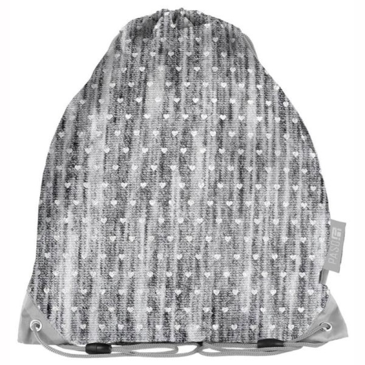 Paso szürke tornazsák - Szívek