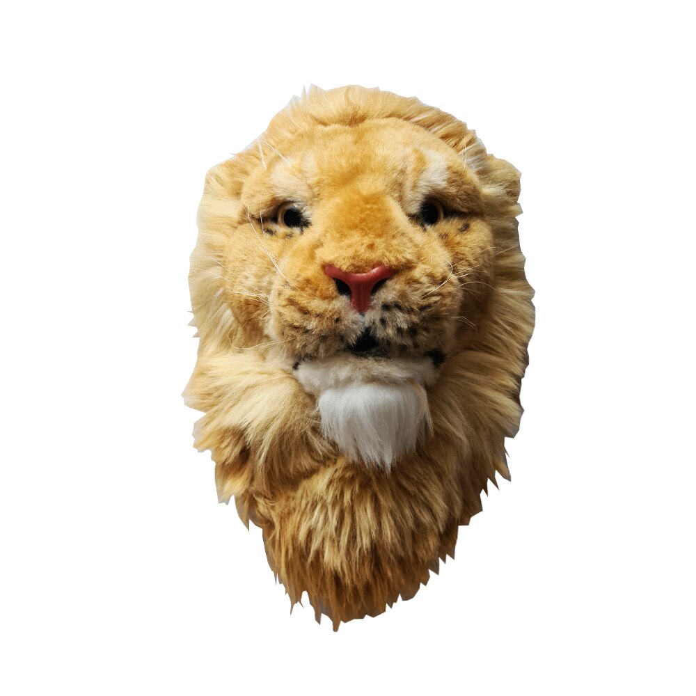 Cap de Leu, ornament perete de plus, 40 cm