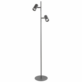 Lampadar de interior negru cu LED, 2 x 6W, 2 x 600lm, functie touch, 4 trepte de lumina, lumina neutra 4000K, 1500 mm, ATS Lampadar de interior negru cu LED, 2 x 6W, 2 x 600lm, functie touch, 4 trepte de lumina, lumina neutra 4000K, 1500 mm, ATS