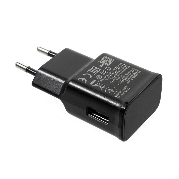 Incarcator universal elSales ELS-TA200 cu 1 conector USB, QuickCharge, negru