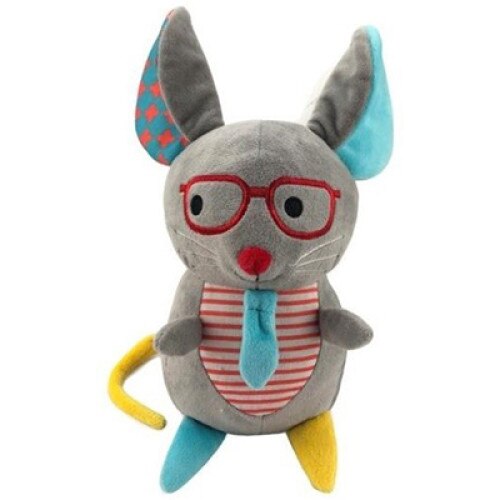 Jucarie de plus Noriel, Soricel cu cravata, 13 cm