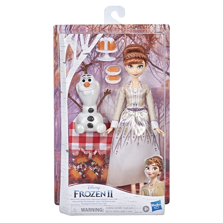 Кукла Disney Frozen II - Anna и Olaf на пикник