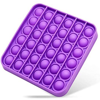 Jucarie senzoriala antistres, POP IT, patrat mov Jucarie senzoriala antistres, POP IT, patrat mov