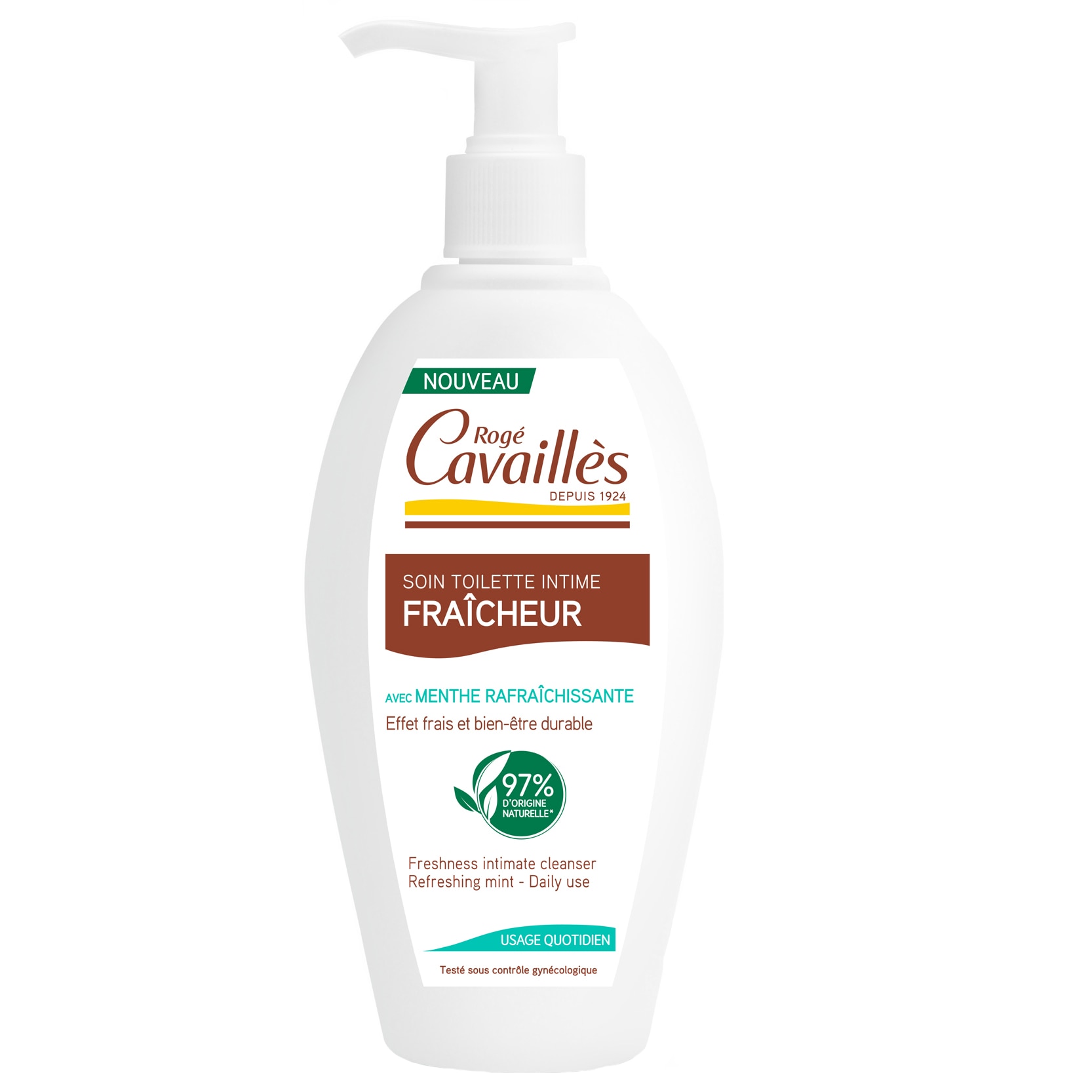 Gel pentru igiena intima Roge Cavailles, reconfortant, utilizare zilnica, 250 ml