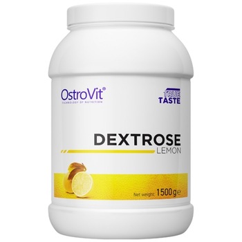 Supliment alimentar OstroVit Dextrose, Lemon, 1500 gr Supliment alimentar OstroVit Dextrose, Lemon, 1500 gr