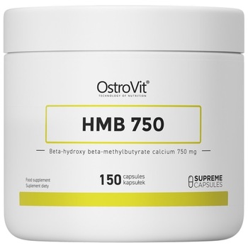 Supliment alimentar OstroVit HMB 750, 150 Capsule Supliment alimentar OstroVit HMB 750, 150 Capsule