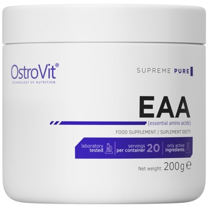 OstroVit EAA étrend-kiegészítő / Esszenciális aminosavak, íztelen, 200 gr