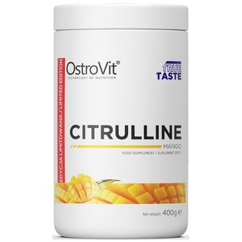 Supliment alimentar OstroVit Citrulline Malate Powder, Mango, 400 gr Supliment alimentar OstroVit Citrulline Malate Powder, Mango, 400 gr