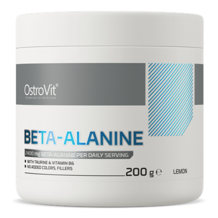 Supliment alimentar OstroVit Beta Alanine Powder, Lemon, 200 gr