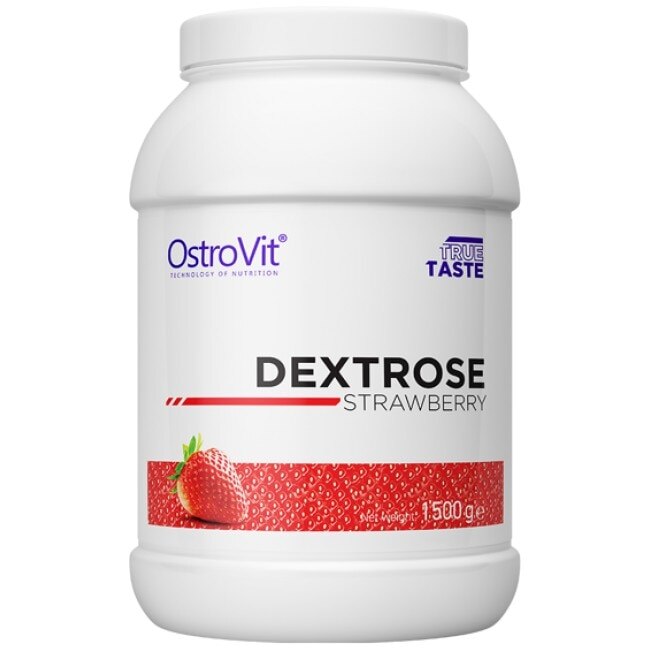 Supliment alimentar OstroVit Dextrose, Fructe de padure 1500 gr
