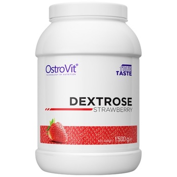 Supliment alimentar OstroVit Dextrose, Fructe de padure 1500 gr Supliment alimentar OstroVit Dextrose, Fructe de padure 1500 gr