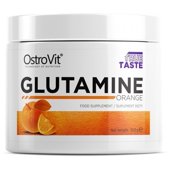 Supliment alimentar OstroVit Glutamine Powder, Portocale, 300 gr Supliment alimentar OstroVit Glutamine Powder, Portocale, 300 gr