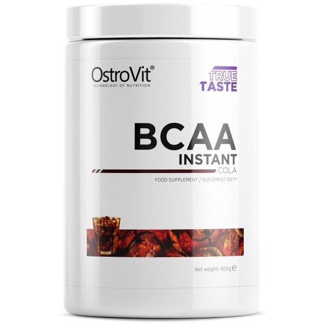 Supliment alimentar OstroVit BCAA Instant Powder, Cola, 400 gr