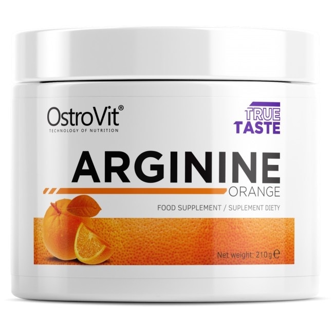 Supliment alimentar OstroVit Arginine Powder, Portocale, 210 gr