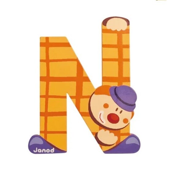 Jucarie educativa Janod Clown litera N