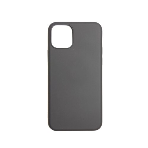 Husa compatibila Iphone 11 Pro Black, Silicon lichid, Negru