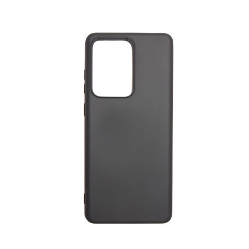Husa telefon compatibila cu Samsung Galaxy S20 Ultra, Silicon lichid, Negru