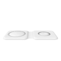 incarcator wireless duo rapid cu tehnologia magsafe 15w marca thd cu adaptor priza 15w pentru iphone 12 iphone 12 mini si iphone 12 pro apple watch airpods imagen 34_0_
0