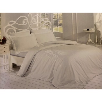 Lenjerie de pat din bumbac , Morris Alecsander , 3 piese , 180 x 260 , 1 persoana , culoare alb Lenjerie de pat din bumbac , Morris Alecsander , 3 piese , 180 x 260 , 1 persoana , culoare alb