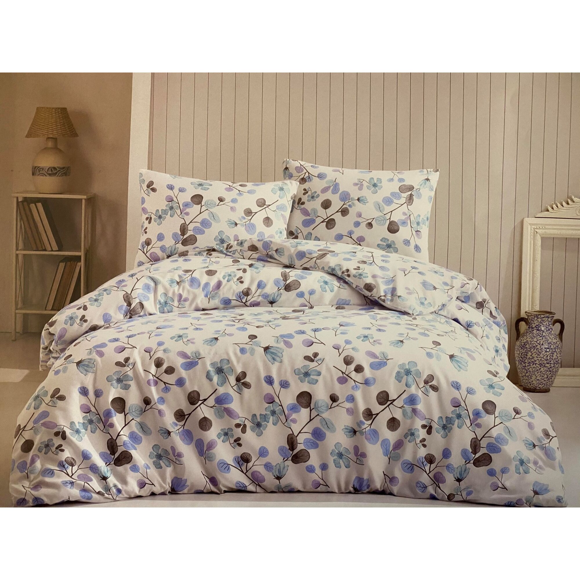 Lenjerie de pat Brillant , din bumbac , 4 piese , 240 x 260 , LB*4