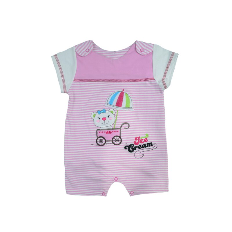 Salopeta de vara pentru fete Koala 45-74M, Multicolor, 74 cm