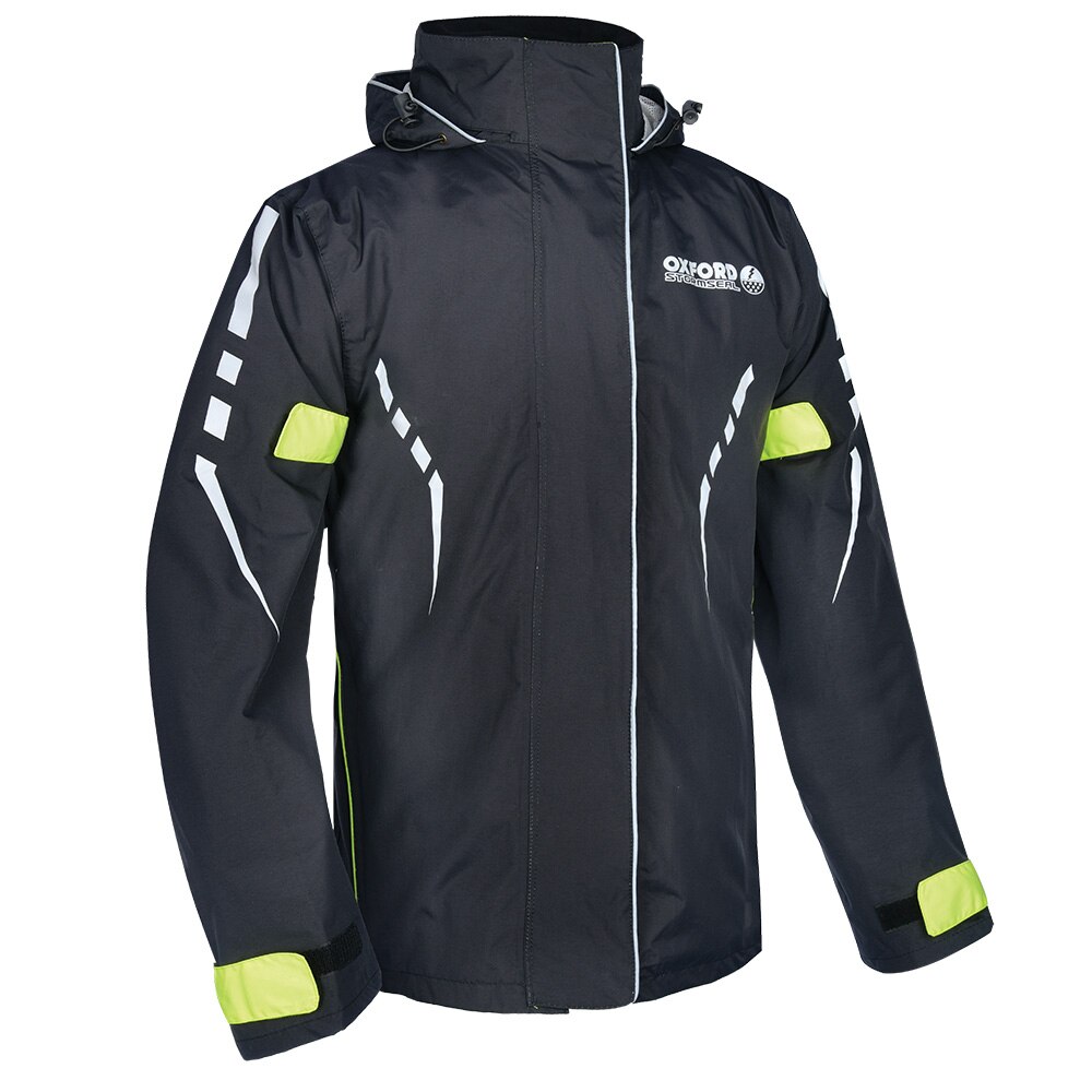 Geaca impermeabila Oxford Stormseal, marime 4XL, culoare negru/galben