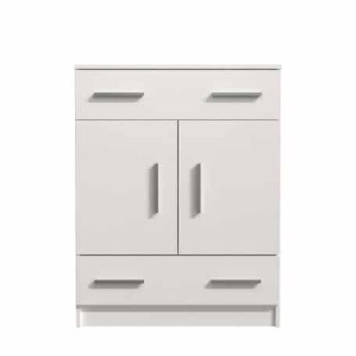 Comoda, Cb, Alb, nr.10, 104x80x40 cm