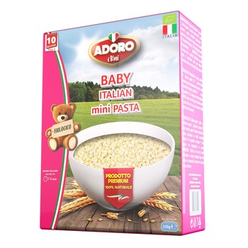 Paste stelline BIO Adoro i Bimbi, 200g, de la 10 luni Paste stelline BIO Adoro i Bimbi, 200g, de la 10 luni