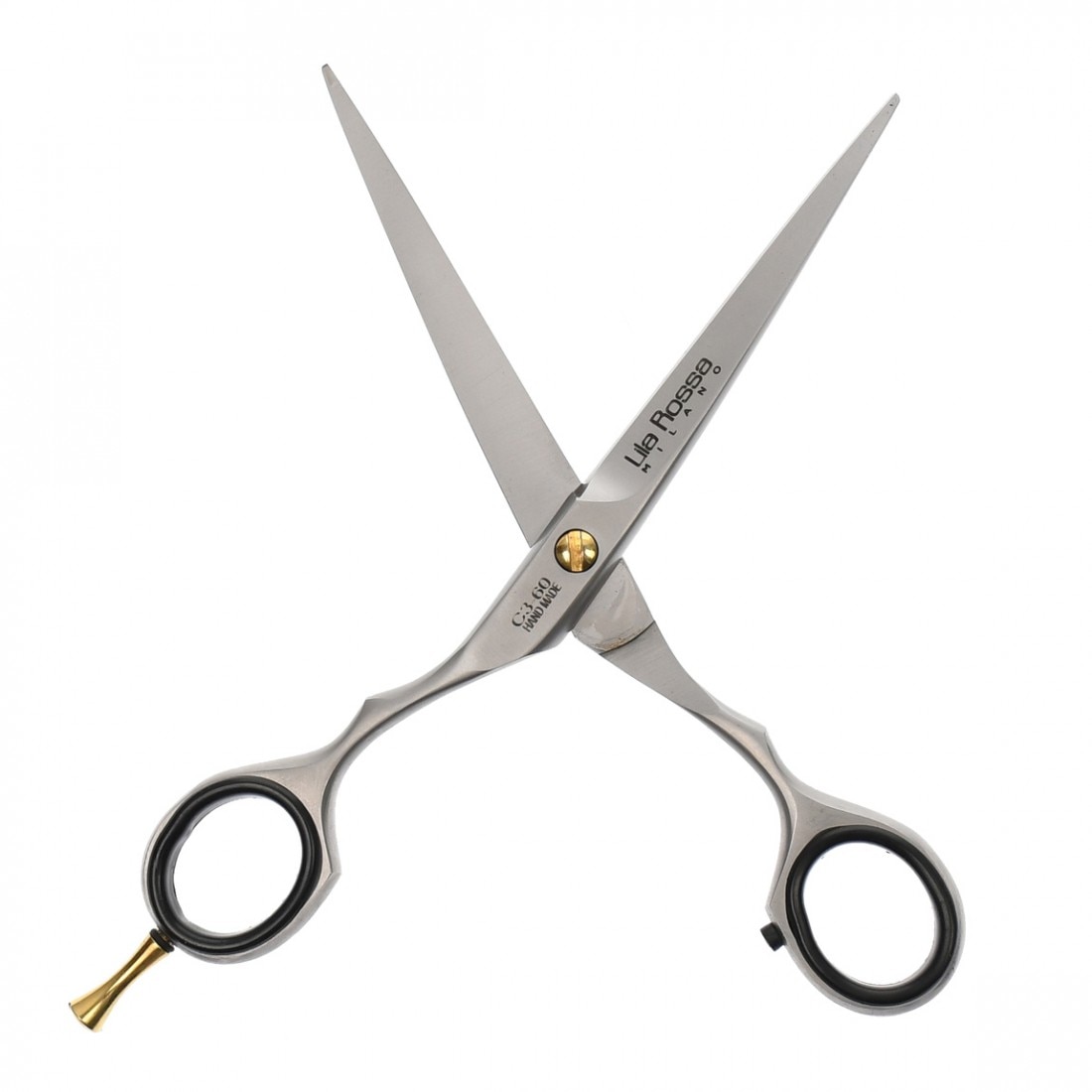 Foarfeca de tuns profesionala Lila Rossa, marime 6, pentru frizerie coafor salon - C360