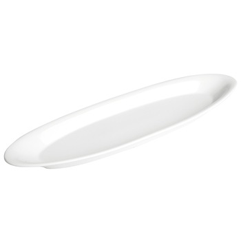 Platou oval 62 x 20 cm Gastronomi Presentation - Porland Platou oval 62 x 20 cm Gastronomi Presentation - Porland