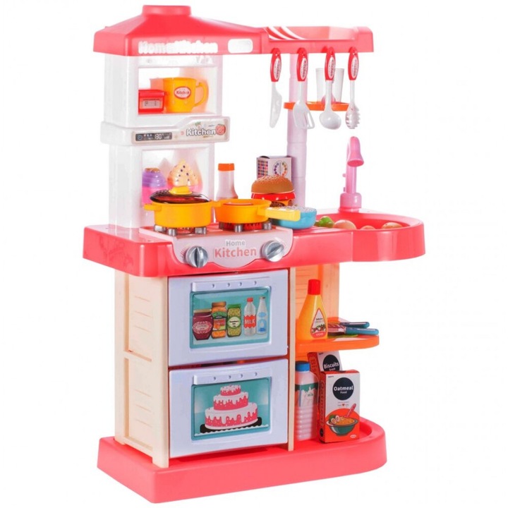 Bucatarie Little Chef cu lumini, sunete si chiuveta cu apa